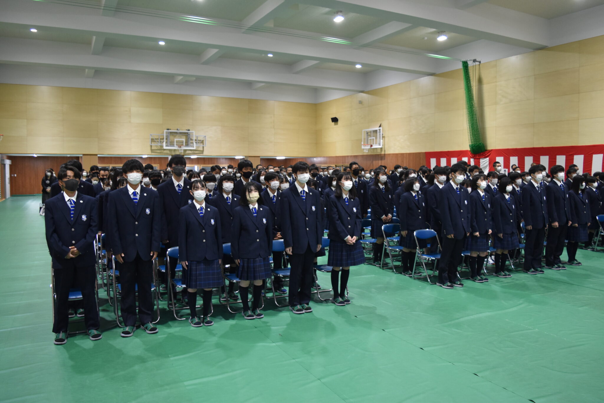 令和4年度入学式挙行 学校法人 理知の杜 松本国際高等学校