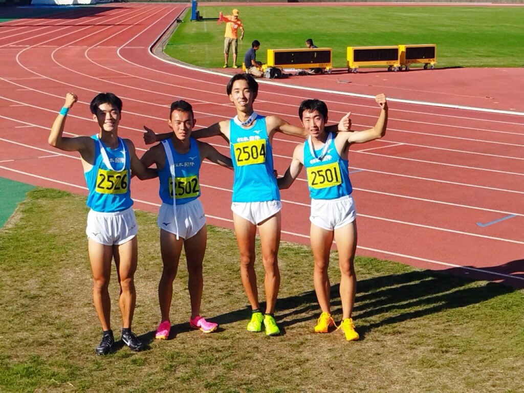 陸上部 陸上競技部 県新人４種目を制す - 学校法人 理知の杜 松本国際高等学校